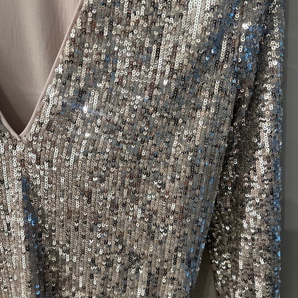 Express sequin thong bodysuit - Picture 3 of 8